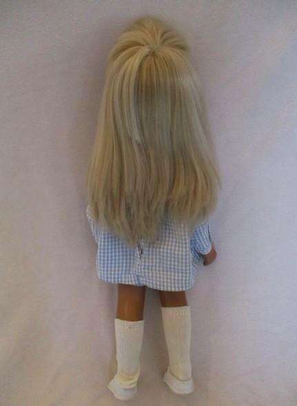 Rare Collector's doll - vintage 1960's/70's Sasha doll - Blonde Gingham Girl by Frido/Trendon