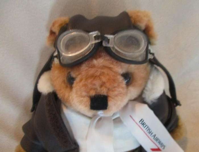 Collectable British Airways Pilot bear