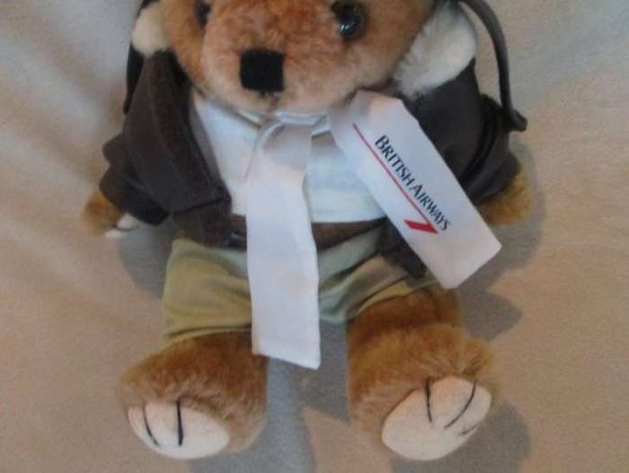 Collectable British Airways Pilot bear
