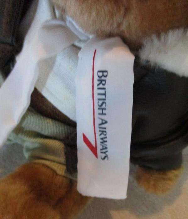 Collectable British Airways Pilot bear