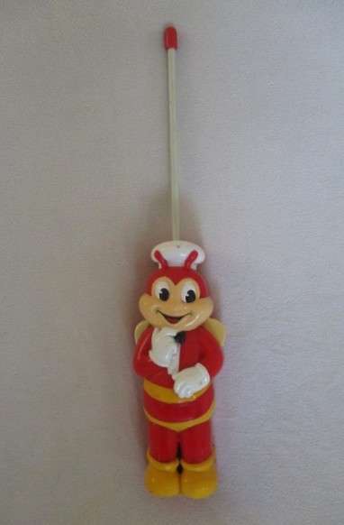 Rare vintage 1990's Jollibee & Mr. Yum walkie talkies to display