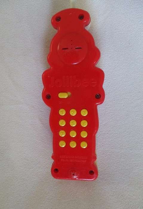 Rare vintage 1990's Jollibee & Mr. Yum walkie talkies to display