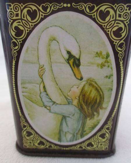 Vintage 1970's Cicely M. Barker (of Flower fairies fame) tin money box