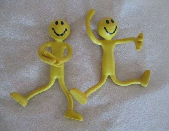 Batch of seven stress-relieving squishy, squidgy toys - for kids but irresistible for adults!