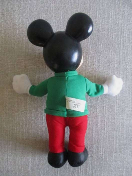 Rare and collectable - vintage 1990's larger size Disney Mickey Mouse made for McDonalds