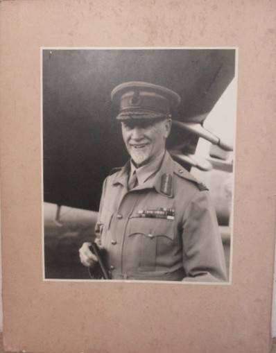 Very large original photograph of General Jan Smuts (previously owned by Brigadier H J Badenhorst)