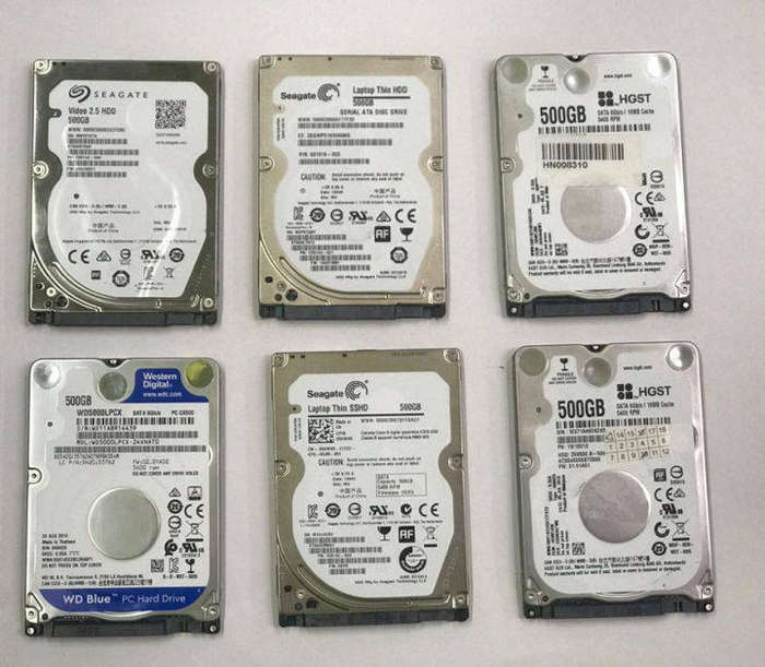 2.5inch 500GB Laptop Drives