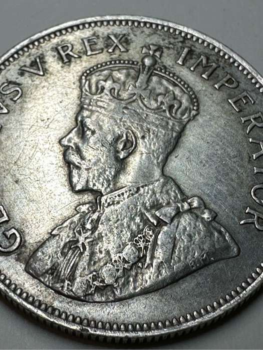 1924 Union of SA 2 1/2 shilling coin