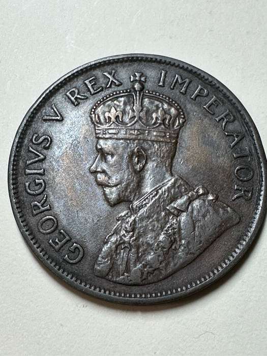 Union of SA 1929 1 penny coin