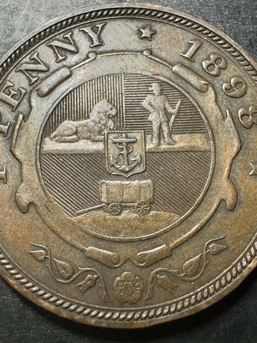 ZAR 1 Penny 1898