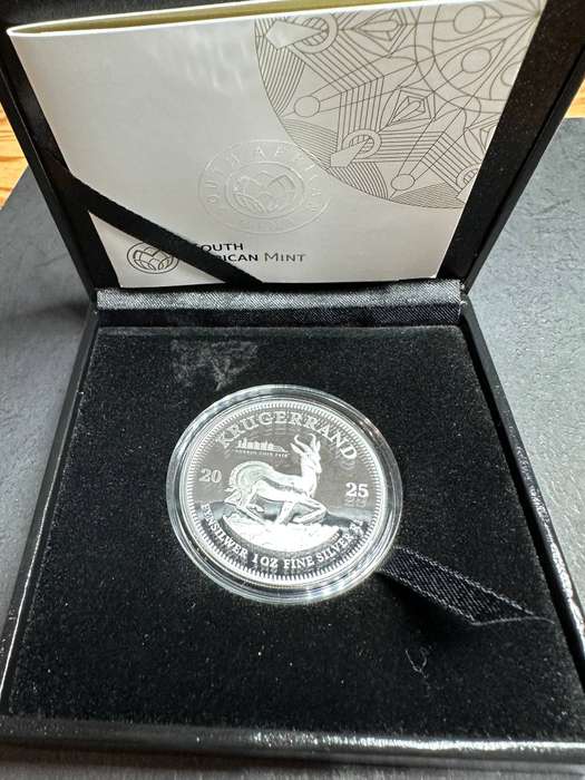 Proof 2025 Privy Silver 1 OZ Krugerrand
