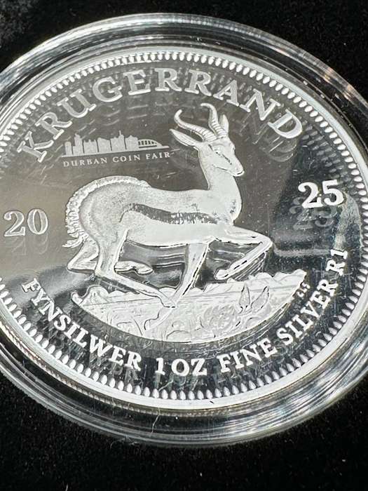 Proof 2025 Privy Silver 1 OZ Krugerrand