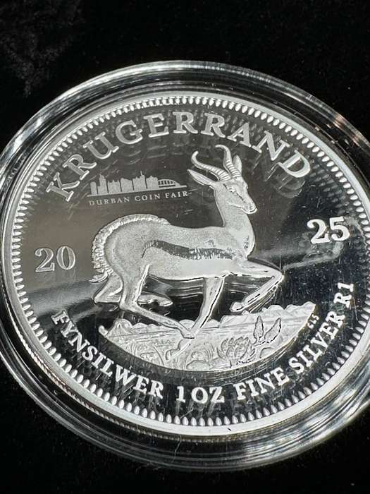 Proof 2025 Privy Silver 1 OZ Krugerrand
