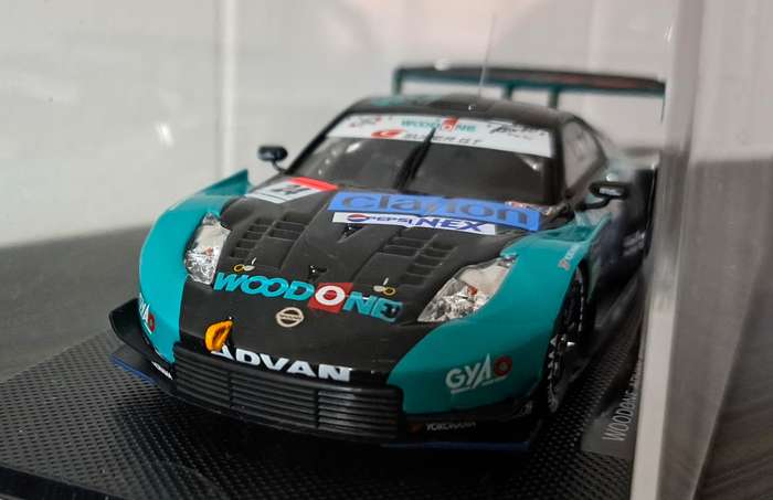 Ebbro Woodone Advan Nissan 350Z GT500 2006 1/43