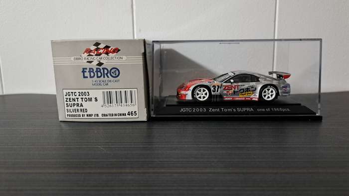 Ebbro Zent Tom's Toyota Supra JGTC 2003 1/43