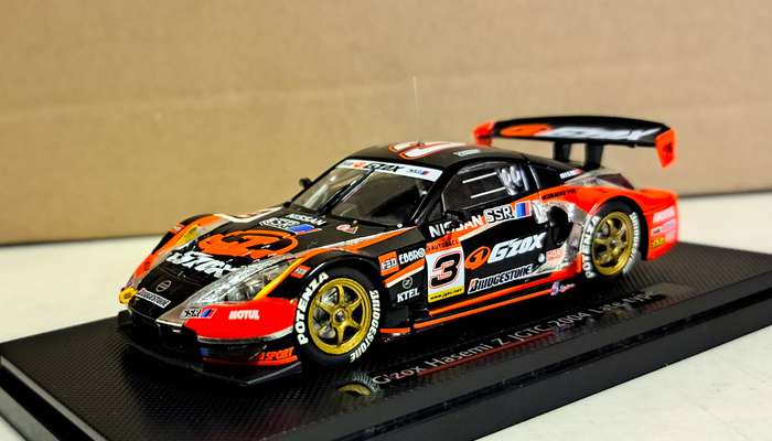 Ebbro G'Zox Hasemi Nissan 350Z JGTC 2004 (Late Type) 1/43