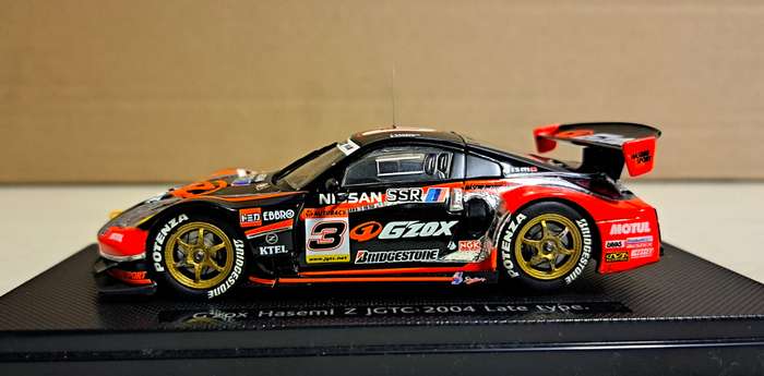Ebbro G'Zox Hasemi Nissan 350Z JGTC 2004 (Late Type) 1/43