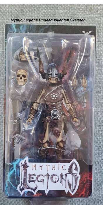Four Horsemen MYTHIC LEGIONS Undead Vikenfell Skeleton - READ DESCRIPTION