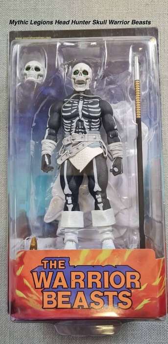 Four Horsemen MYTHIC LEGIONS The Warrior Beasts HEAD HUNTER - READ DESCRIPTION