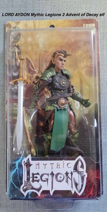 Four Horsemen Mythic Legions Lord Aydon Advent of Decay Elf Xylona's - READ DESCRIPTION