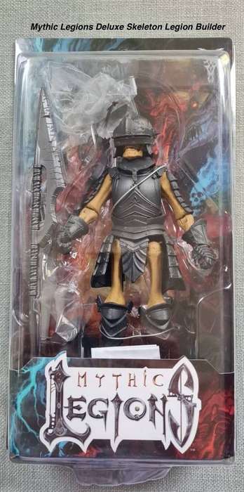 Four Horseman Mythic Legions 6" Deluxe Skeleton Legion Builder - READ DESCRIPTION