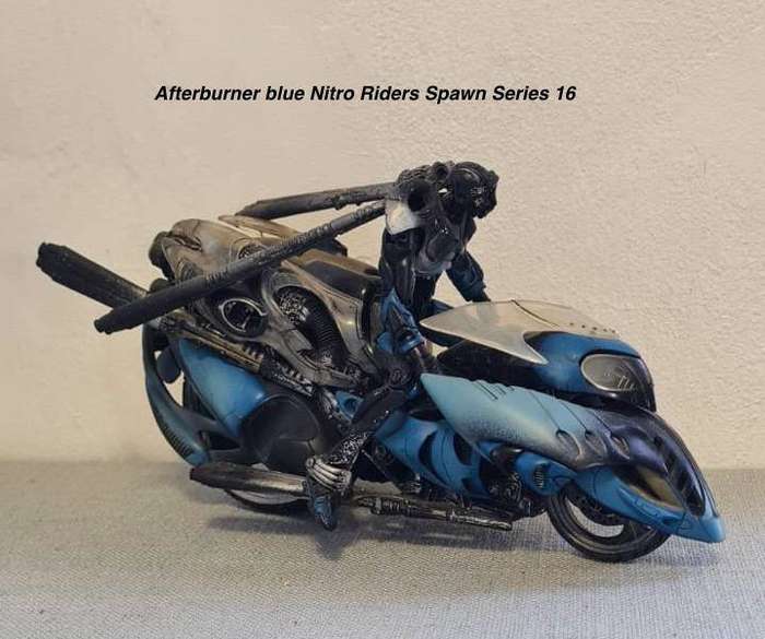 McFarlane Spawn Nitro Riders Variant Green Vapor 1999 Series 16