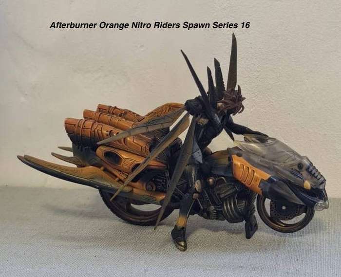 McFarlane Spawn Nitro Riders Variant Green Vapor 1999 Series 16 - Please READ DESCRIPTION