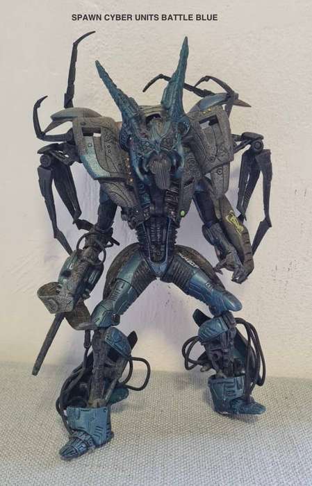 McFarlane Toys Spawn cyber units blue - Please READ DESCRIPTION