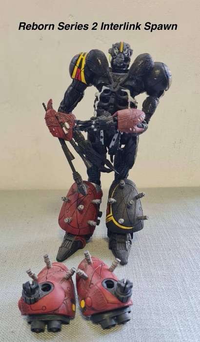 SPAWN Reborn Series 2 Interlink Spawn Action Figure McFarlane 2004 - Please READ DESCRIPTION