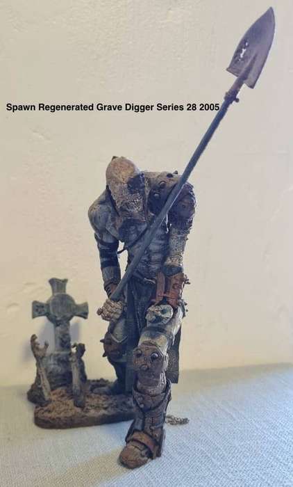 Spawn Regenerated Grave Digger Series 28 McFarlane 2005 - Please READ DESCRIPTION