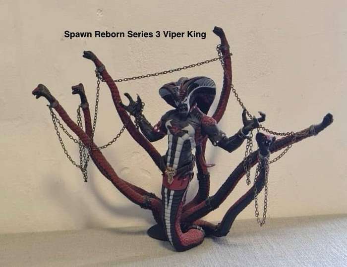 Viper King Spawn Reborn Series 3 Action Figures McFarlane - Please READ DESCRIPTION