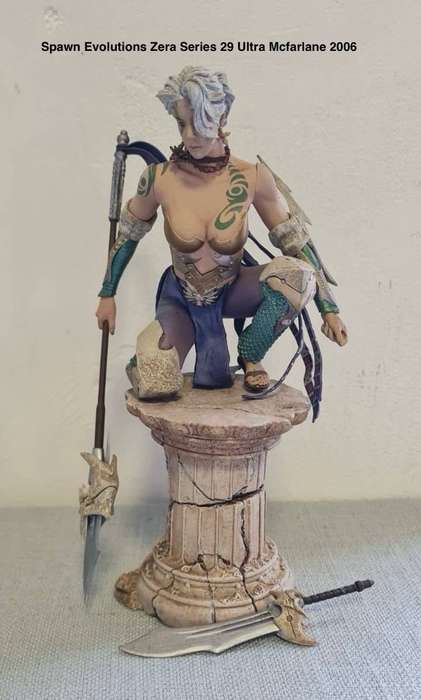 Spawn Evolutions Zera Action Figure Series 29 Ultra Mcfarlane 2006 - Please READ DESCRIPTION