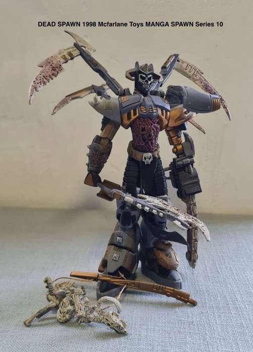 1998 MANGA SPAWN DEAD SPAWN SERIES 10 FIGURE MCFARLANE TOYS - Please READ DESCRIPTION