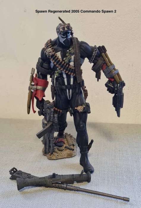 Spawn Regenerated Commando Spawn 2 Action Figure McFarlane Toys 2005 - READ DESCRIPTION