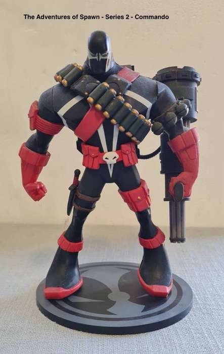 Mcfarlane Toys The Adventures Of Spawn Commando Spawn - Please READ DESCRIPTION