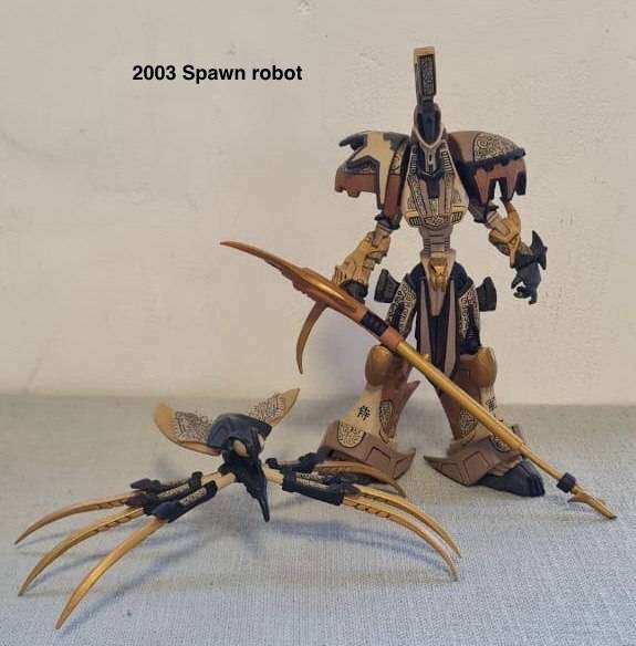 Manga Spawn Robots Deluxe 2003 McFarlane toys Samurai - READ DESCRIPTION