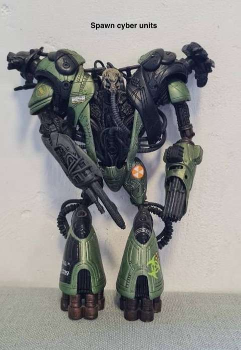 McFarlane Toys cyber units Spawn Action Figure - READ DESCRIPTION