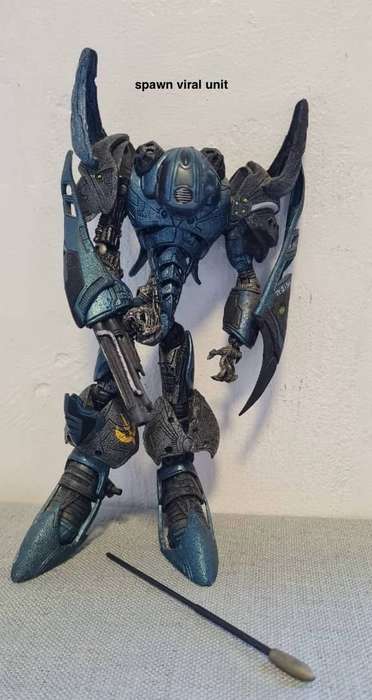 McFarlane Toys Spawn Cyber Units Viral Unit 001 Action Figure - READ DESCRIPTION