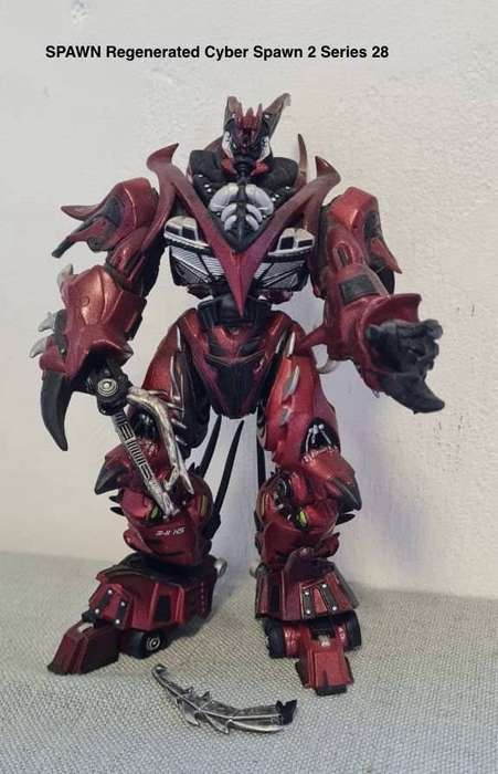 McFarlane Spawn Series 28 Regenerated Cyber SPAWN - READ DESCRIPTION