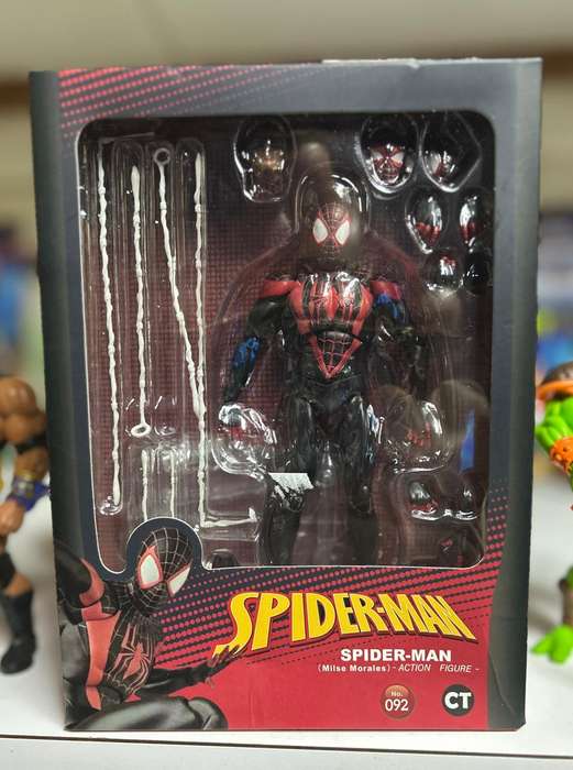 CT TOYS MILES MORALES SPIDER-MAN SPIDERMAN ACTION FIGURE MARVEL