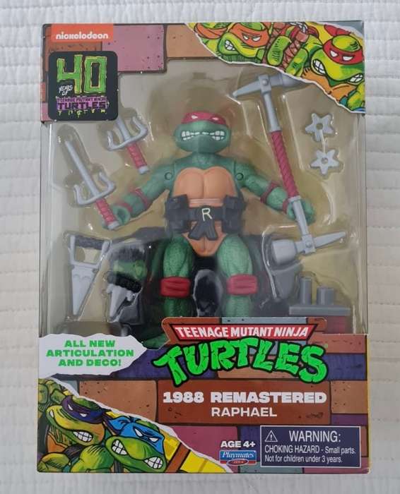 Teenage Mutant Ninja Turtles Remastered Nickelodeon Walmart Exclusive TMNT vintage STYLE Playmates