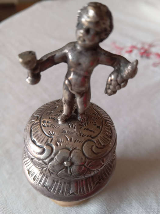 Vintage Silver Bottle Stopper