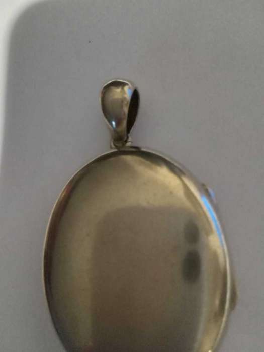 Antique Gold Over Silver Locket