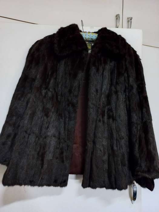 Mink jacket with wrap/stole