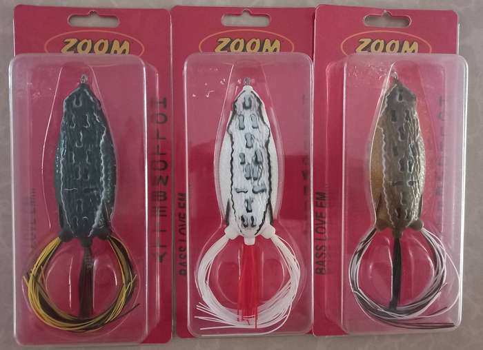 Hollowbelly Frogs (x3) for Bass