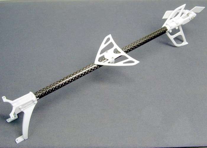 Xtreme - Graphite Tail boom - full set for Esky Lama V3