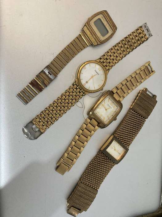 Tempo Watches etc lot for parts or repair - Sell as is