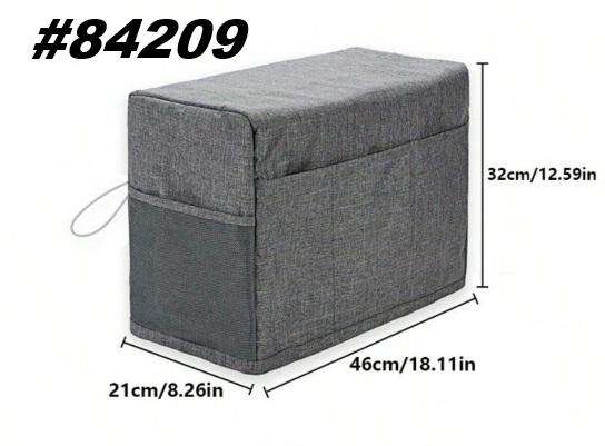 Sewing Machine Cover - Dustproof & Waterproof -  Grey