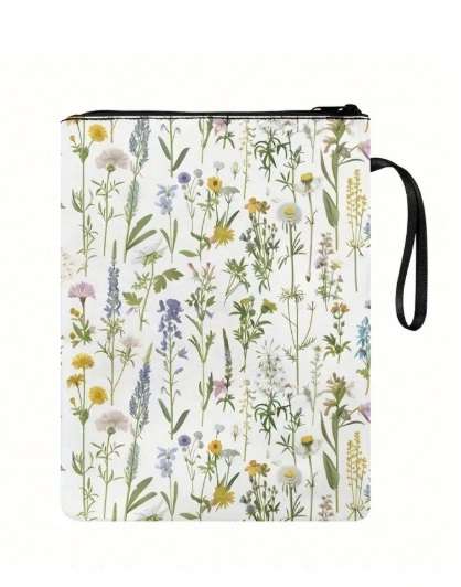 Ipad cover / Tablet Cover / Book cover / Book Sleeve - Spring Flowers