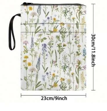 Ipad cover / Tablet Cover / Book cover / Book Sleeve - Spring Flowers